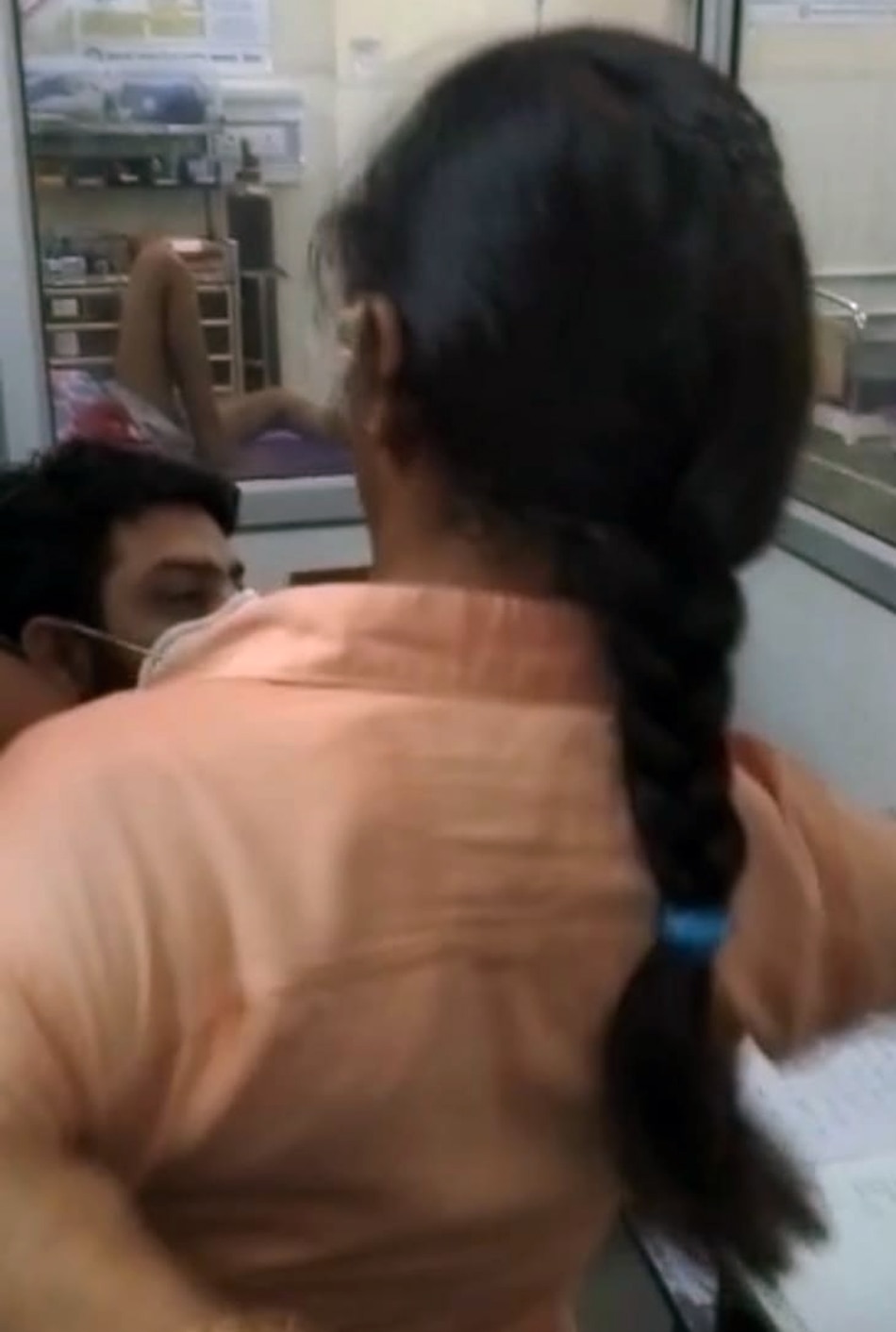 Girl slapped Medical Officer