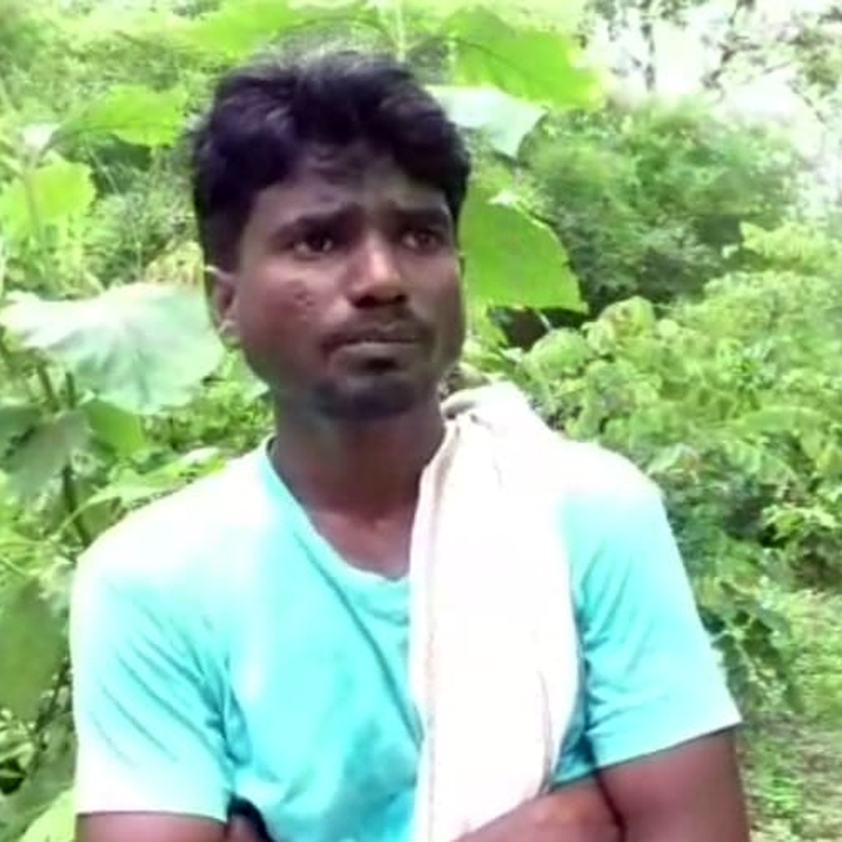 Brave mother fought with leopard