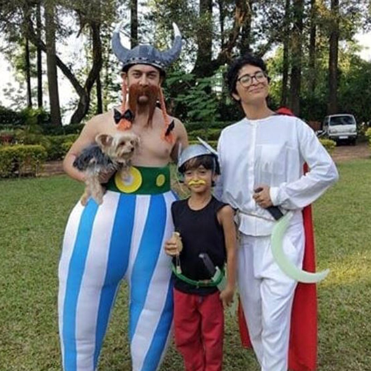 किरण और आजाद संग आमिर