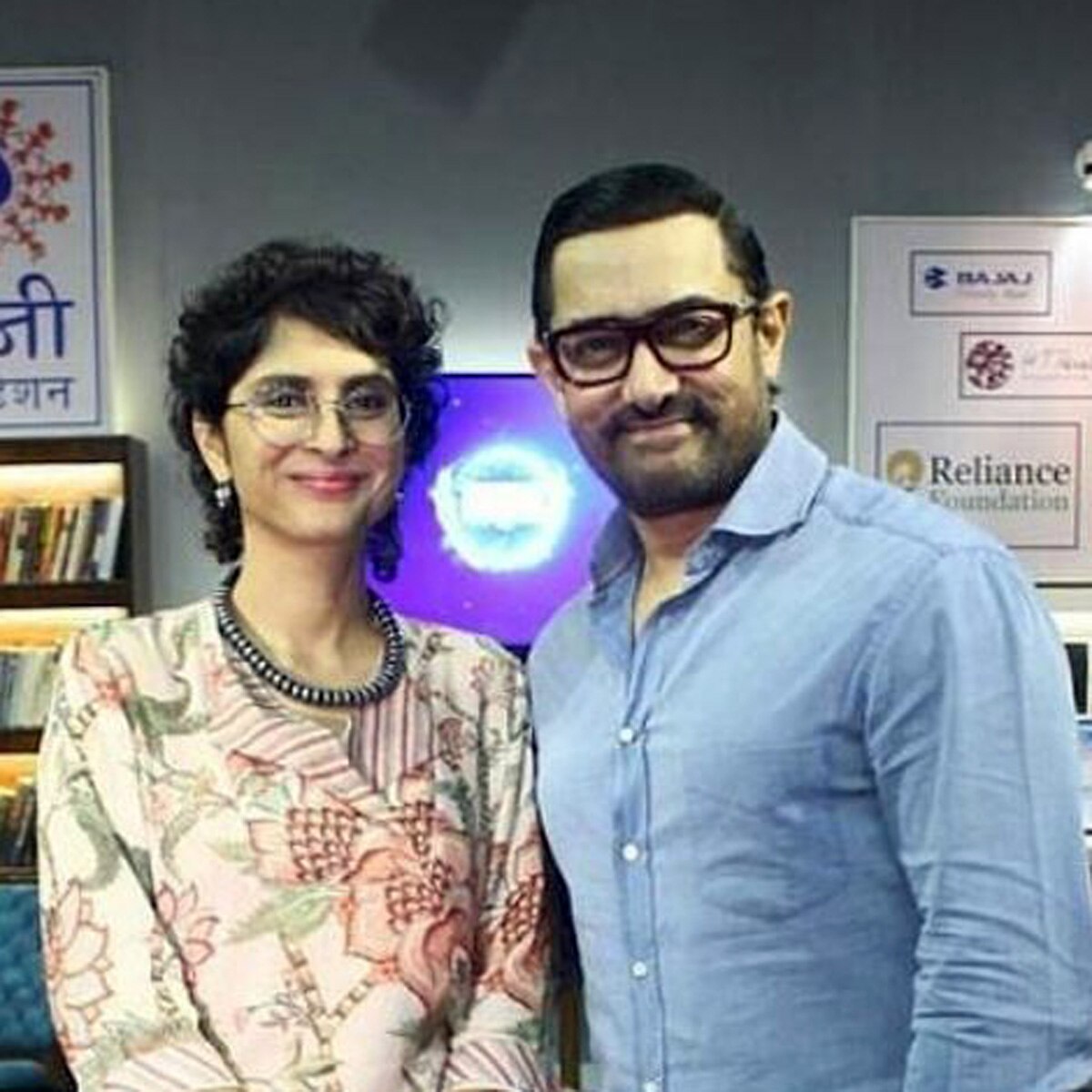 आमिर संग किरण