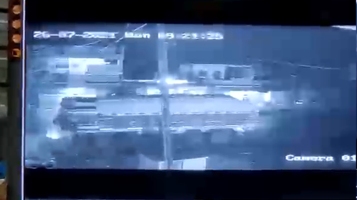 Death in Accident caught in CCTV Seoni