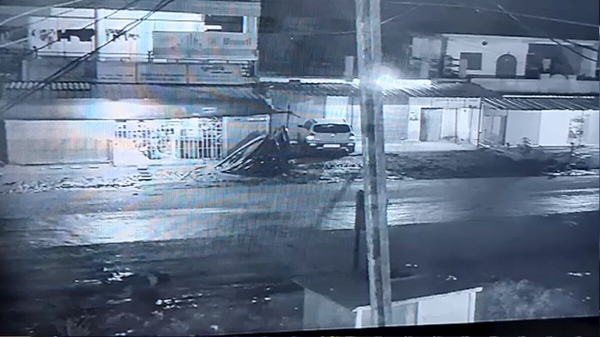Death in Accident caught in CCTV Seoni