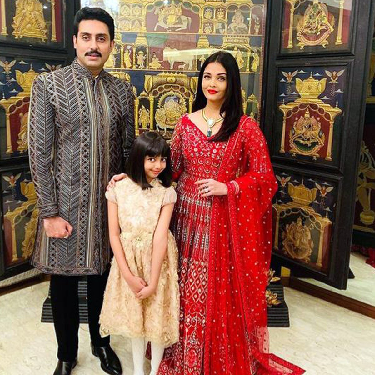 फैमिली संग ऐश्वर्या