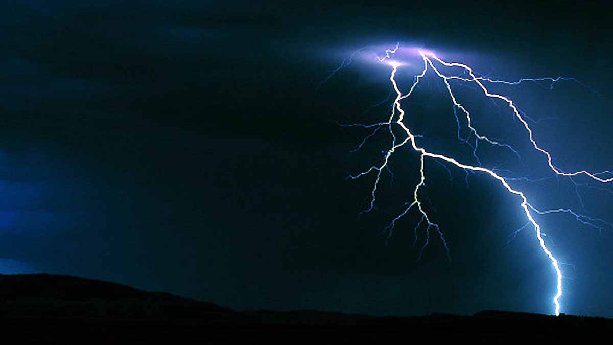 Rare Arctic Lightning Storms