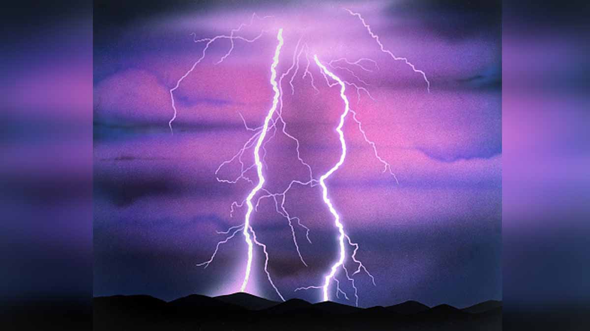 Rare Arctic Lightning Storms