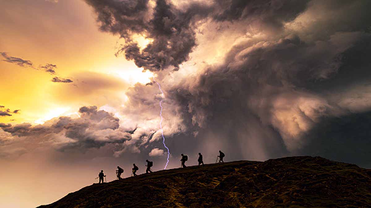 Rare Arctic Lightning Storms