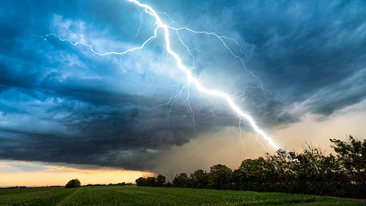 Rare Arctic Lightning Storms