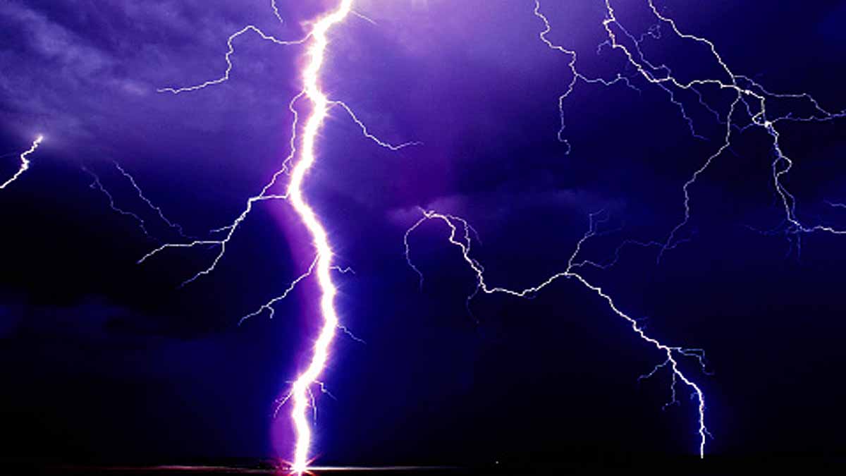 Rare Arctic Lightning Storms