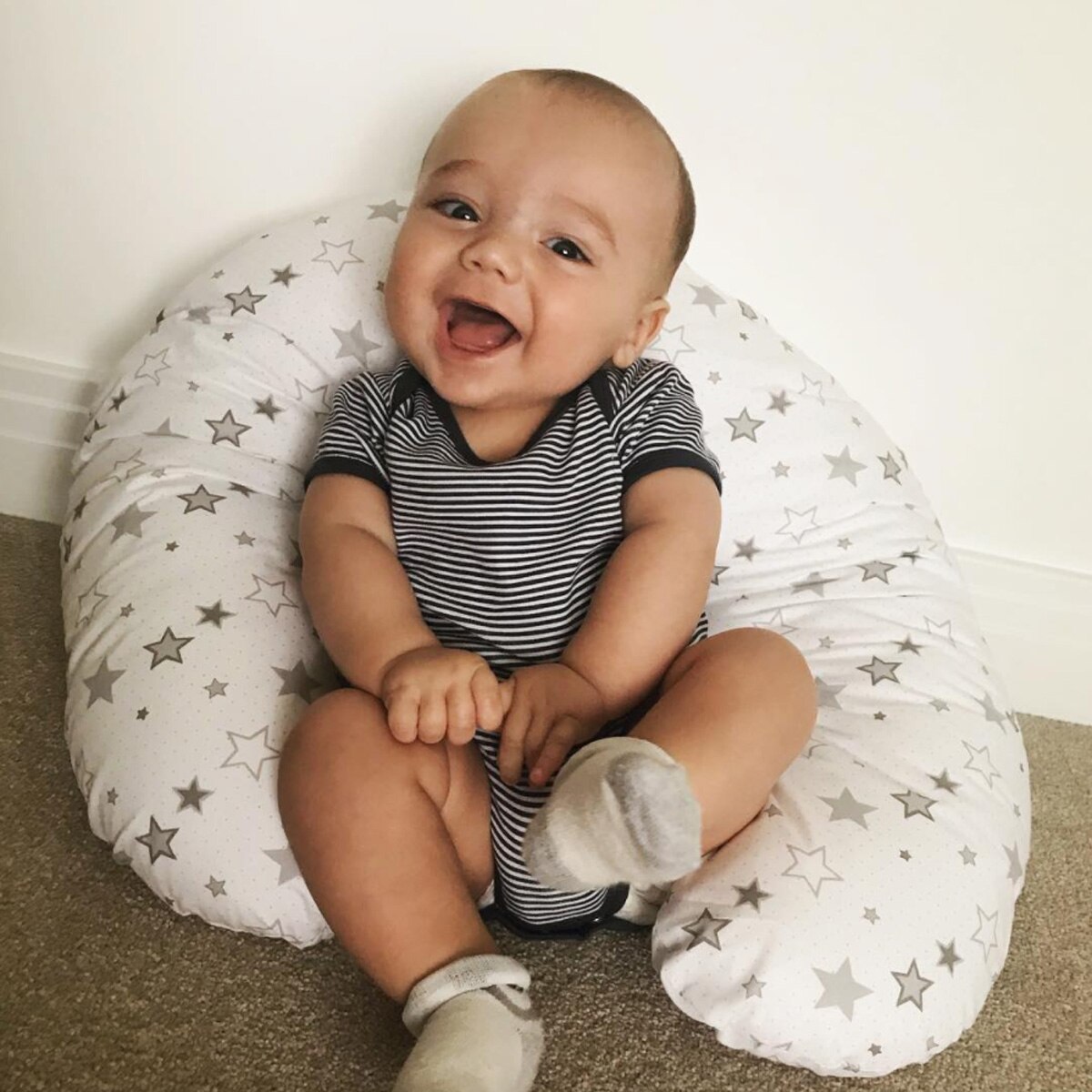 baby girl turning to stone