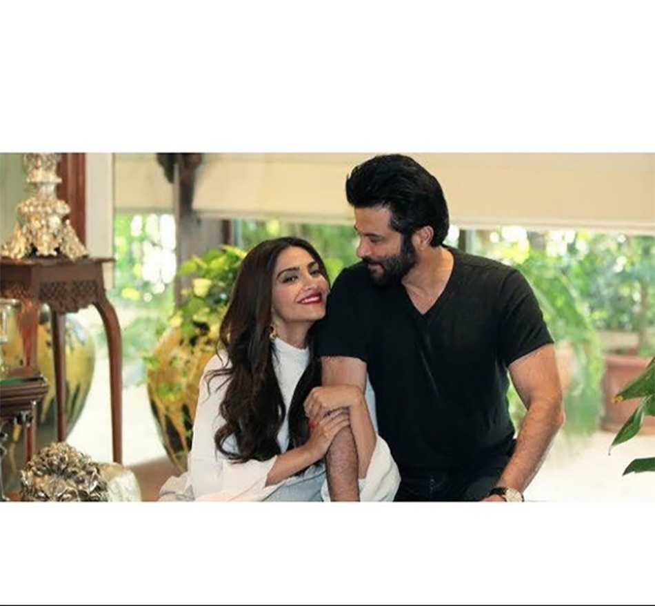 सोनम कपूर-अन‍िल कपूर 