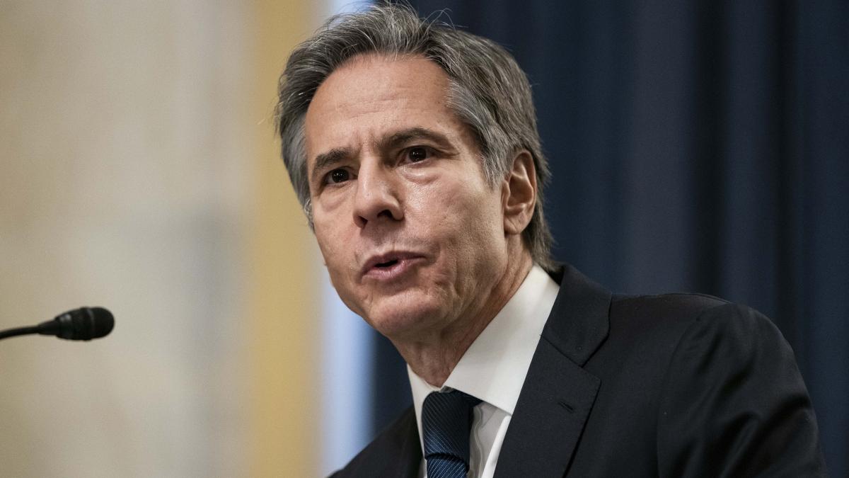 अमेरिकी विदेश मंत्री एंटनी ब्लिंकन