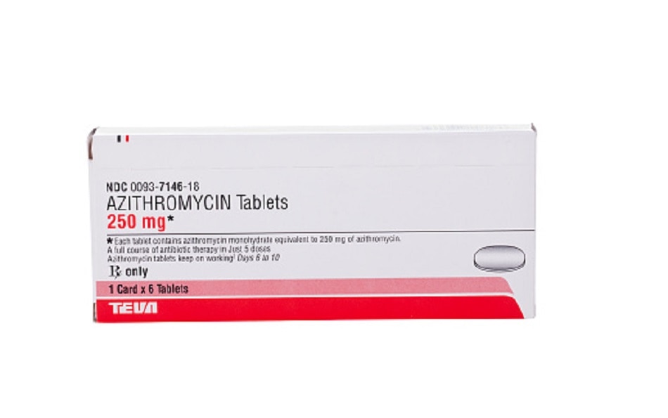 कोविड-19 के इलाज में बेअसर एजिथ्रोमाइसिन