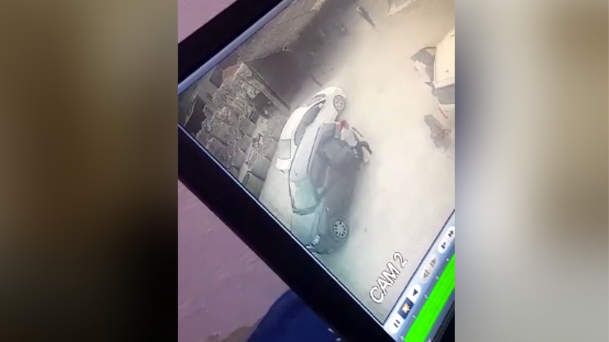 murder was captured in CCTV