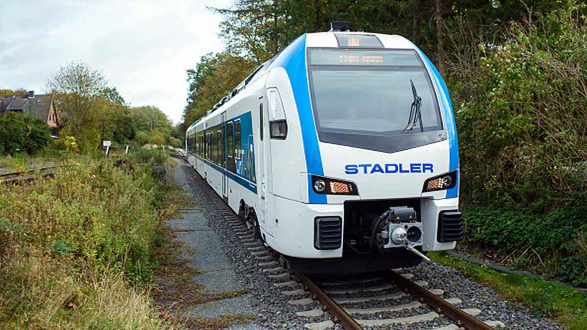 Battery Powered Train