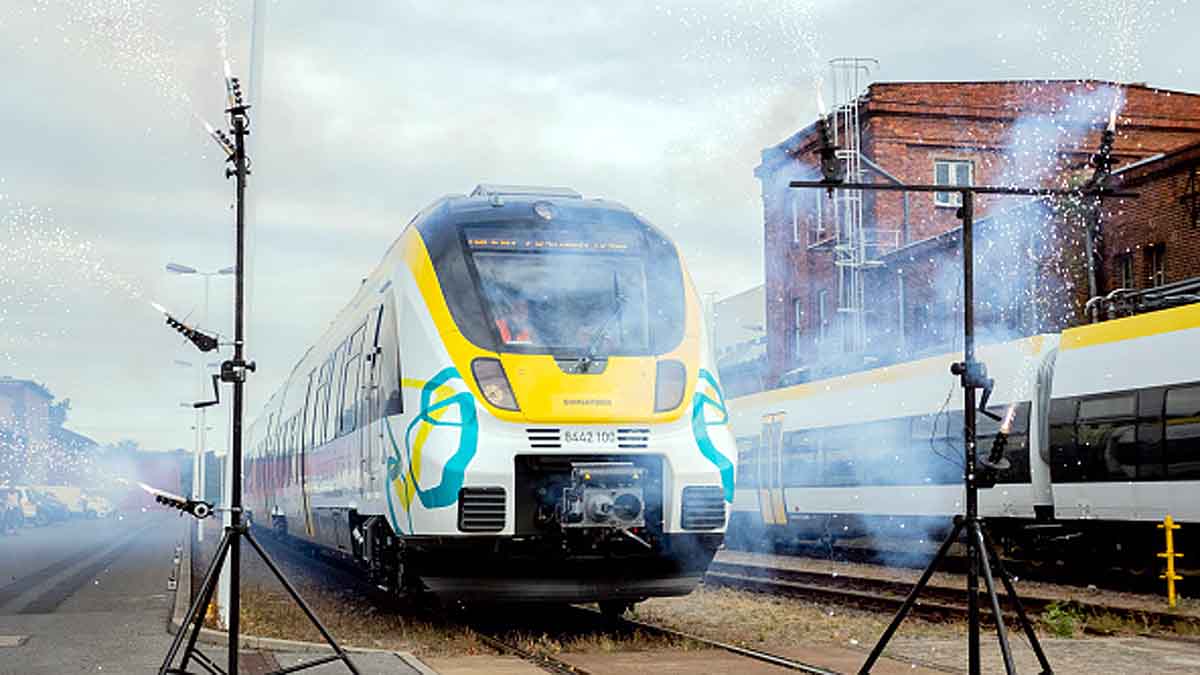 Battery Powered Train