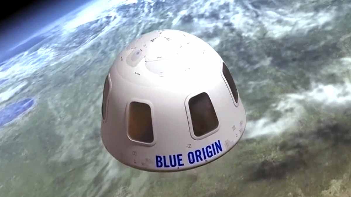 Jeff Bezos Blue Origin Launch