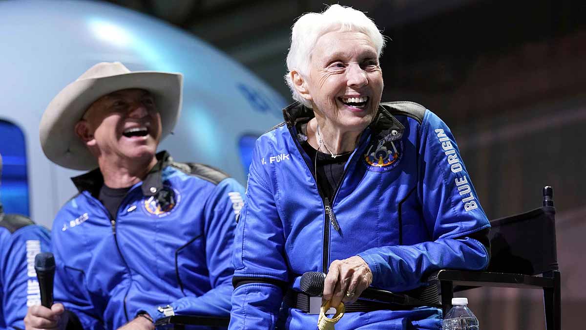 Wally Funk Blue Origin