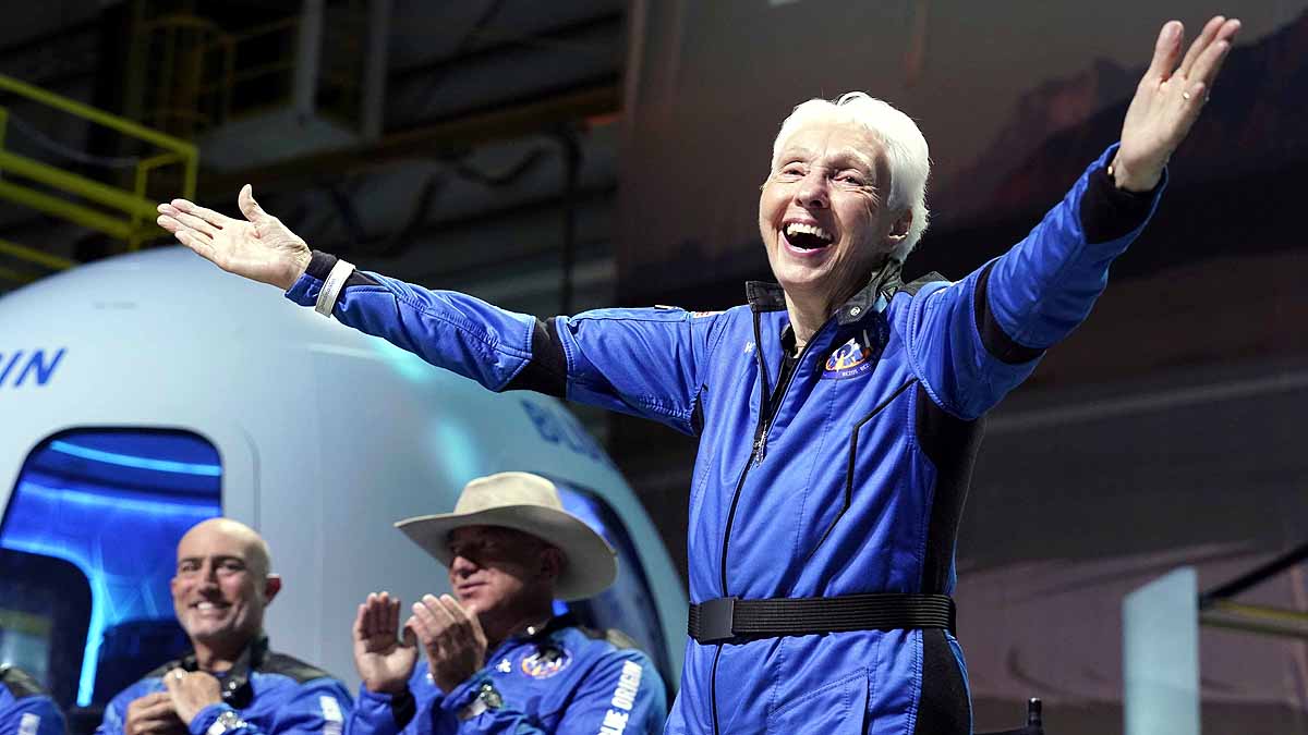 Wally Funk Blue Origin