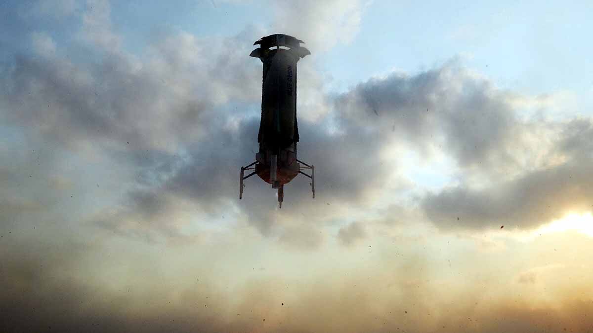 Blue Origin Booster Landing