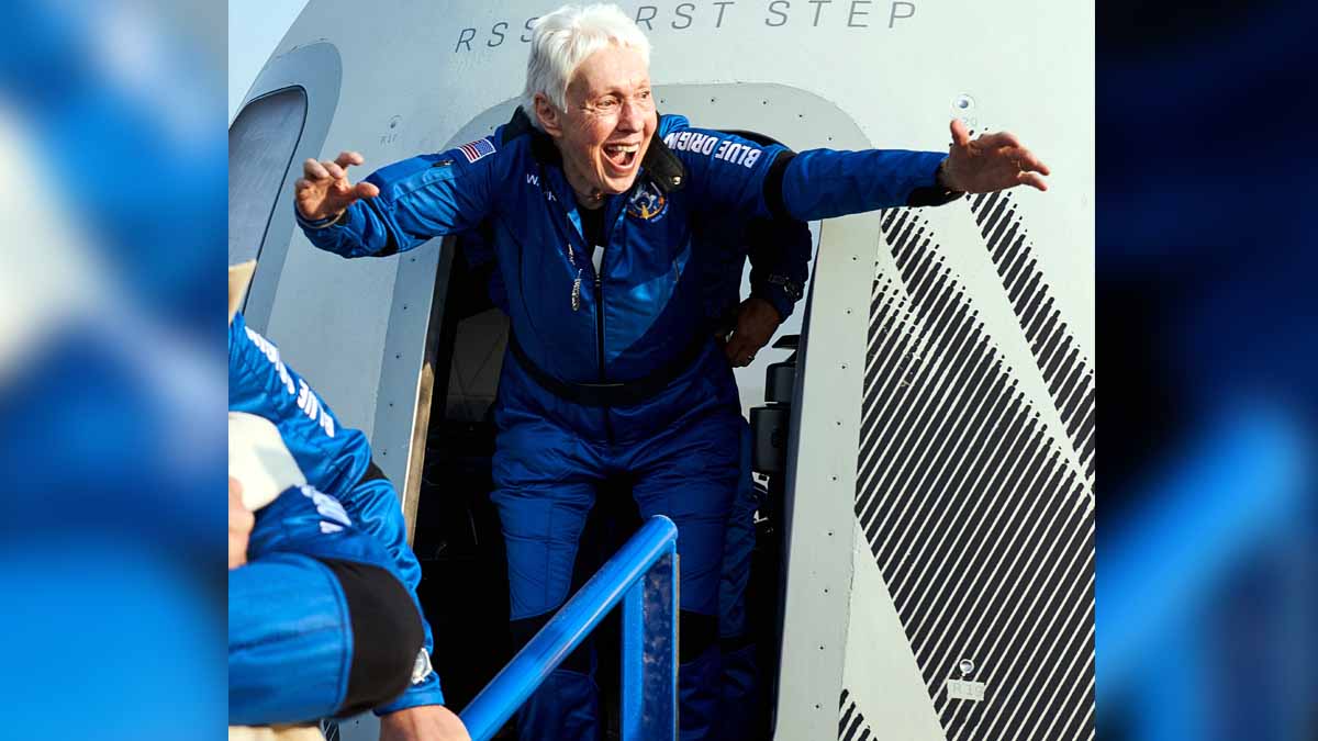 Wally Funk Blue Origin