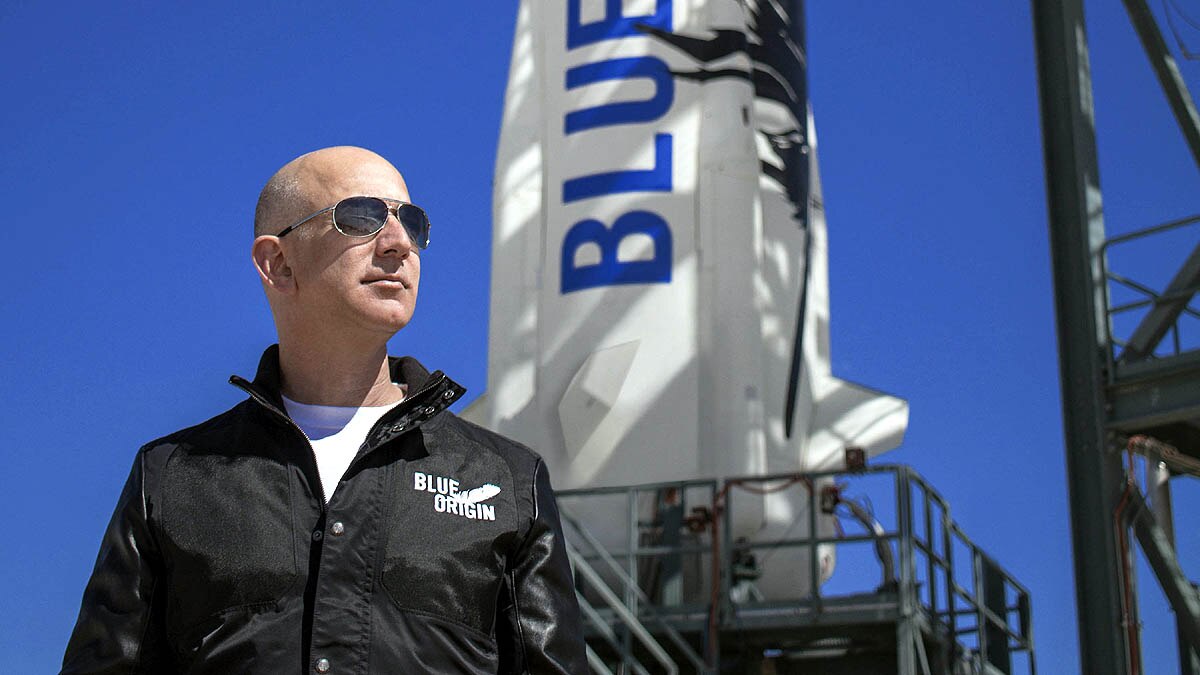 Jeff Bezos New Shepard Launch