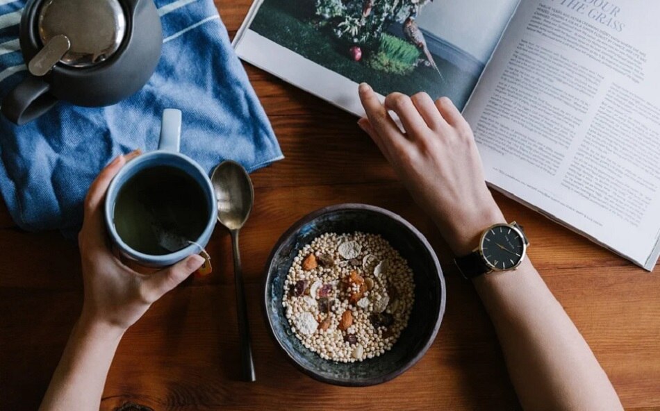 मीठे अनाज और बेक्ड मिठाई