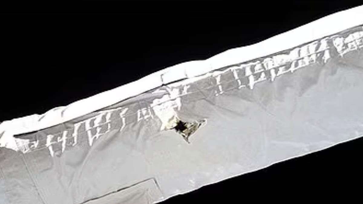 Space Debris May Hit ISS
