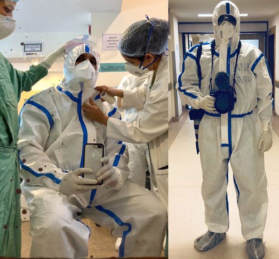 कोरोना के दौरान कवरेज में दानिश सिद्दीकी (Facebook) 