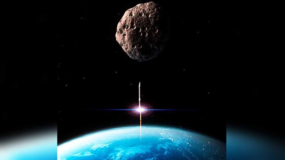 China asteroid rocket Earth