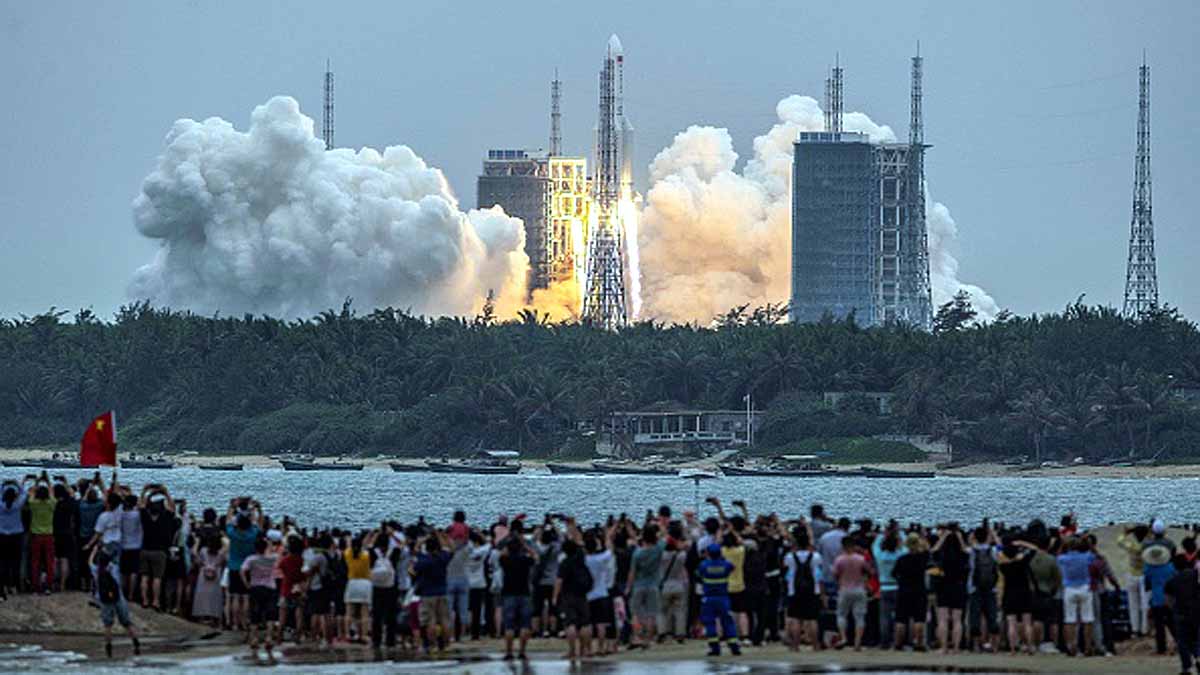 China asteroid rocket Earth