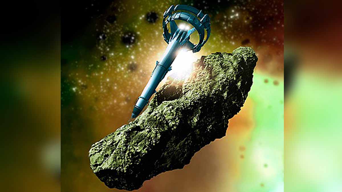 Communication Satellites Asteroid