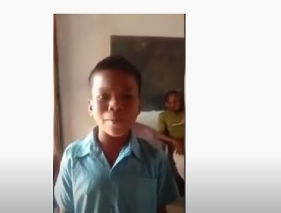 Funny video of a government school child