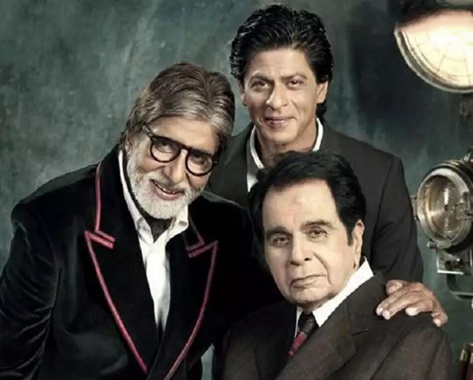 शाहरुख और अमिताभ संग दिलीप कुमार