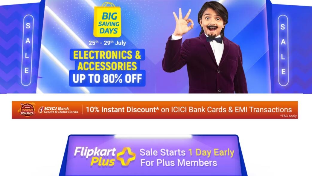 Flipkart Big Saving Days Sale