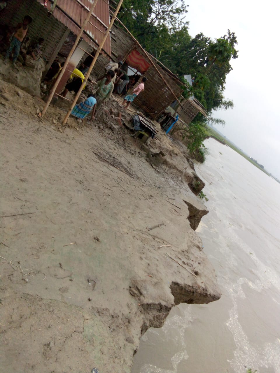 Mosque got submerged in river