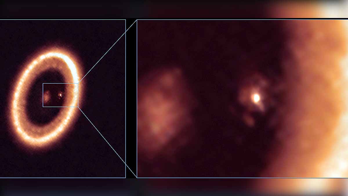 Formation of Moon Spotted First Time