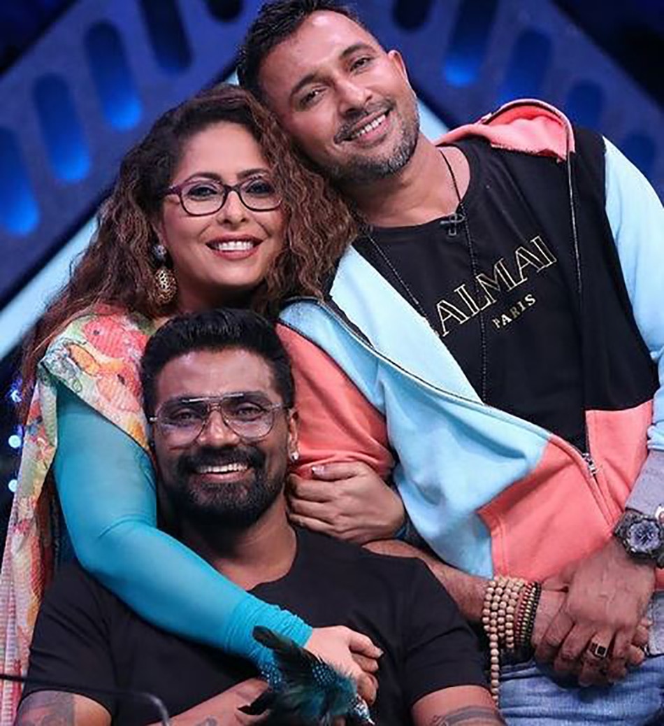 मास्टर टैरेस और रेमो-डिसूजा संग गीता कपूर