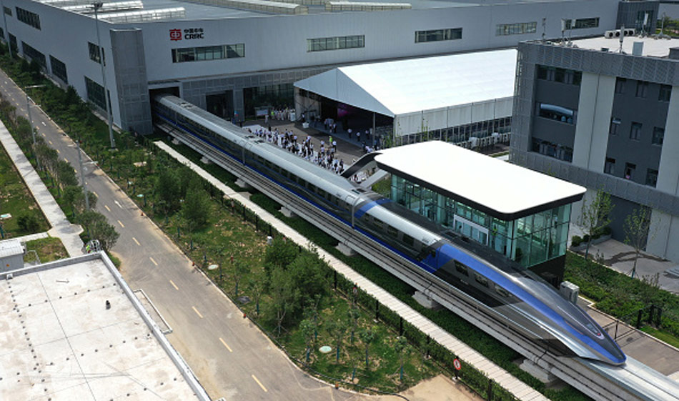 maglev train top speed of 600Kmph