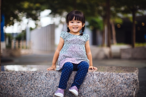 china Father children