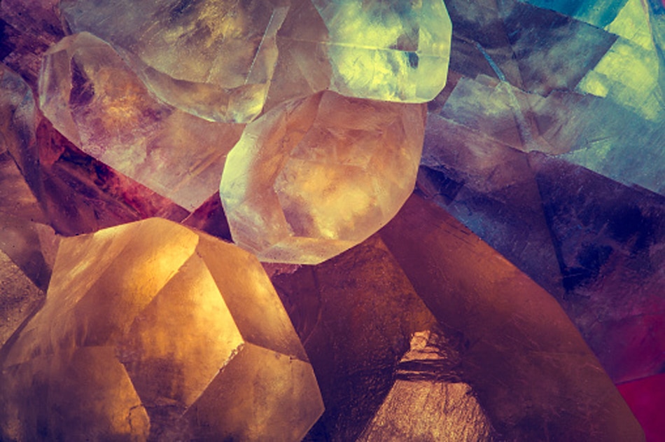 World largest sapphire cluster