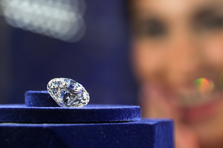 World largest sapphire cluster