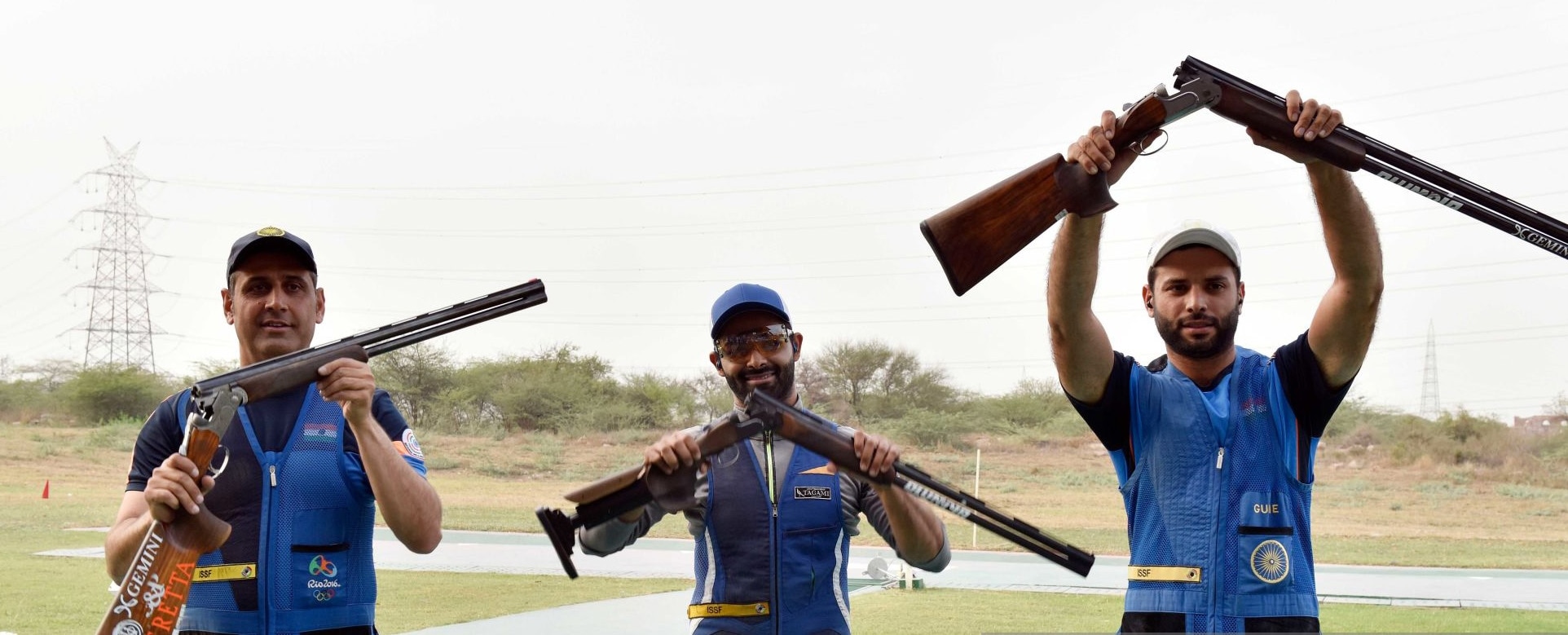 Gurjoat Khangura (R), Angad Vir Singh Bajwa (C) and Mairaj Ahmad Khan (L)