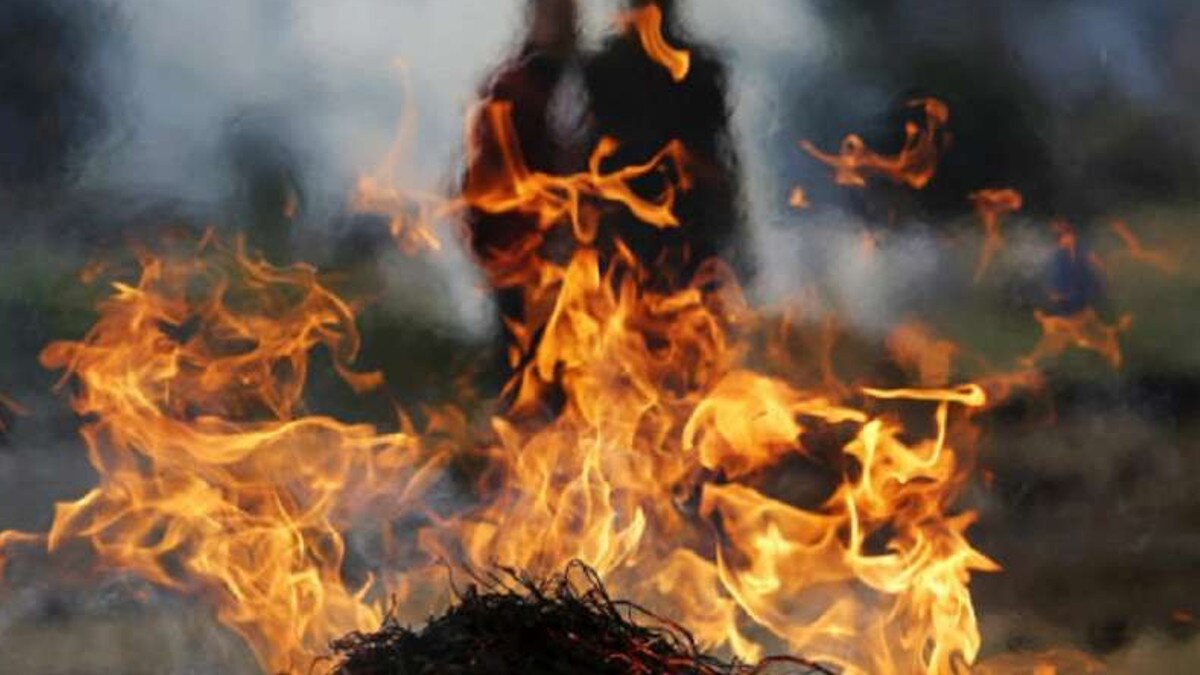 Hapur deceased corona patients body cremated after 2 months 