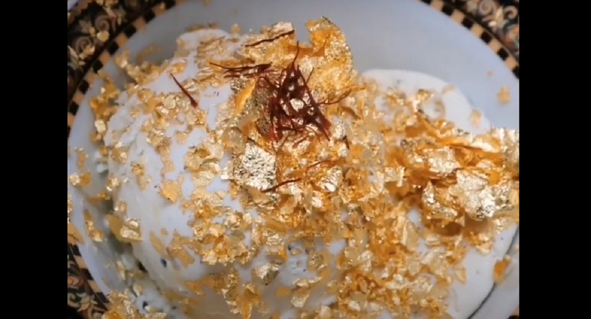 फ्रेश वनीला बीन्स और केसर से बनी