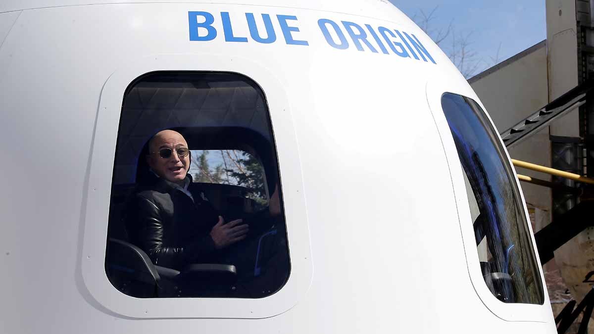 Jeff Bezos New Shepard Launch