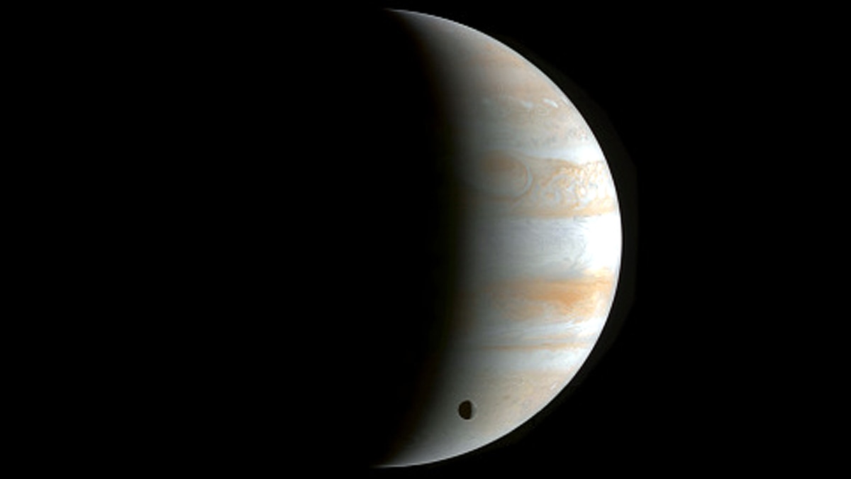 Water Vapor Jupiter Moon Ganymede 