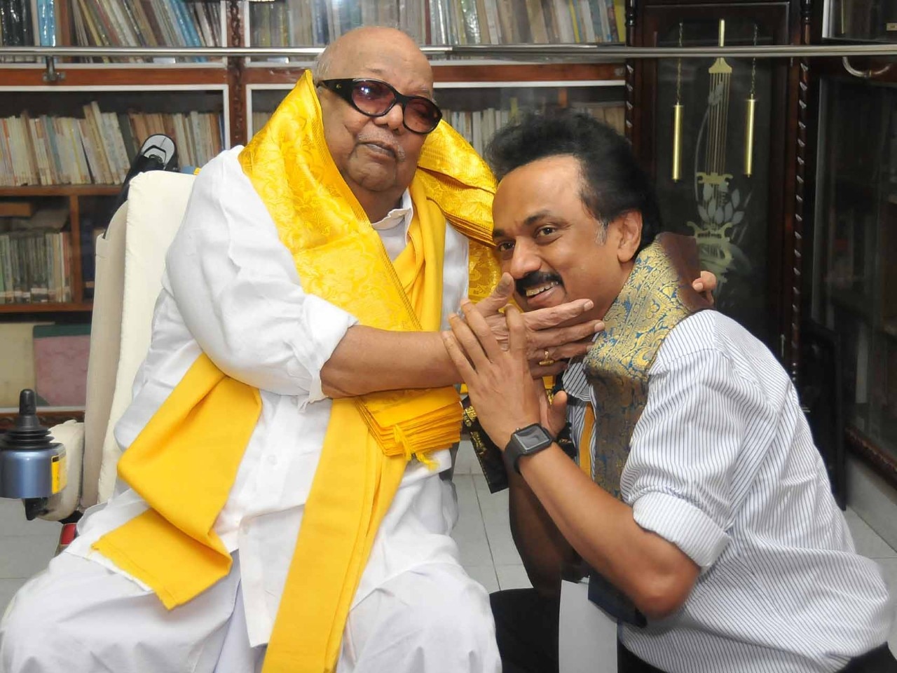 करुणानिधि और स्टालिन