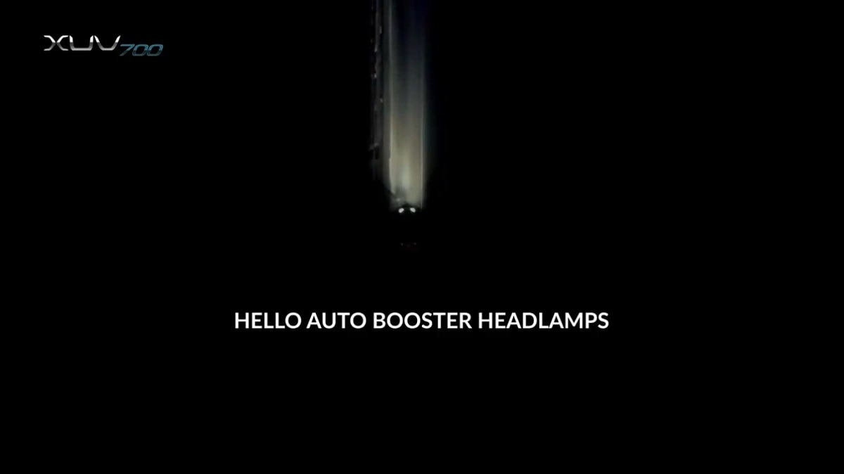  XUV700 में ऑटो बूस्टर हेड लैंप