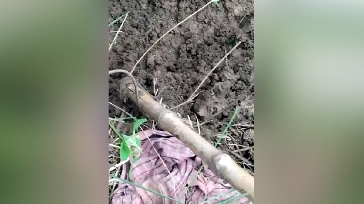 in-laws buried the newlyweds in the ground after getting the promotion