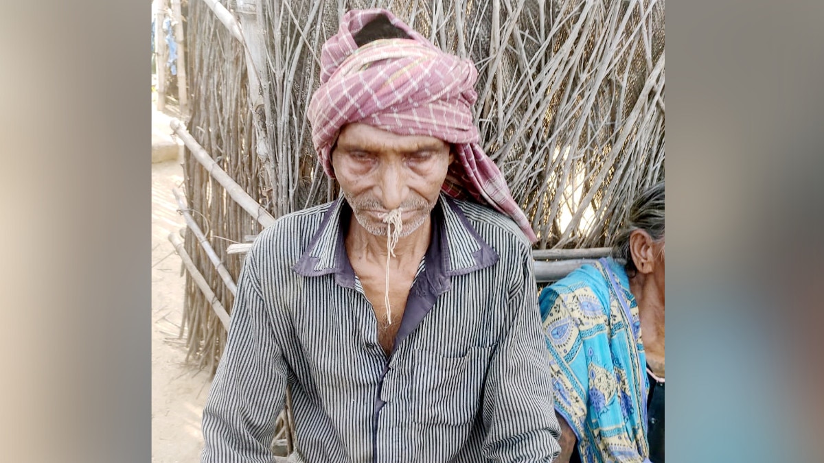 Stitched the person mouth and tied it with a rope and threw it on the railway track